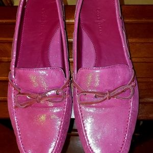 Ladies Cole Haan Soft Driving Shoes Iridescent Hot